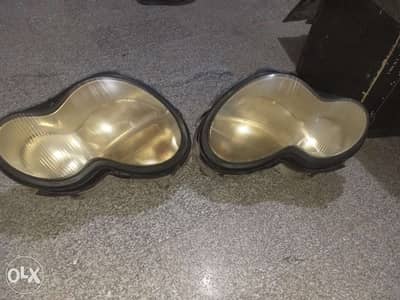 ٢ فانوس مرسيدس C180 موديل ٢٠٠١ اورجينال اصلي يمين و شمال