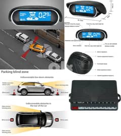 Parking Sensor System  8 sensors with LCD for luxury cars