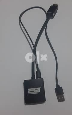 كابل 2B hdmi to vga بحالة ممتازة