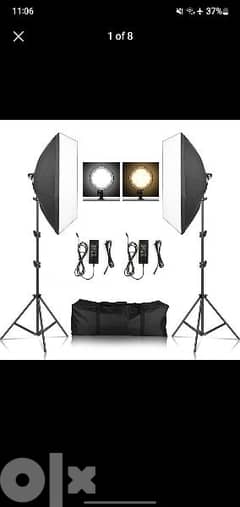 Softbox Lighting Kit 50 x 70 Inch Video Studio