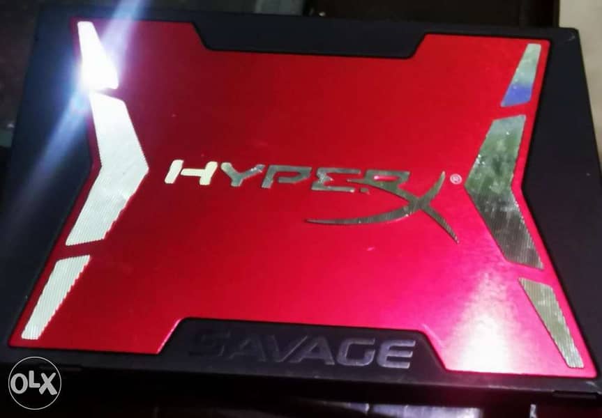 هاردين ssd كينجستون ٤٩٠ جيجا hyper x 1