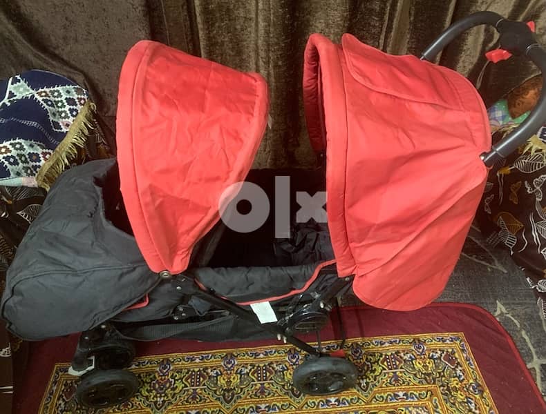 Twin Stroller (Safety First) - Used (Excellent ) - From Dubai 2