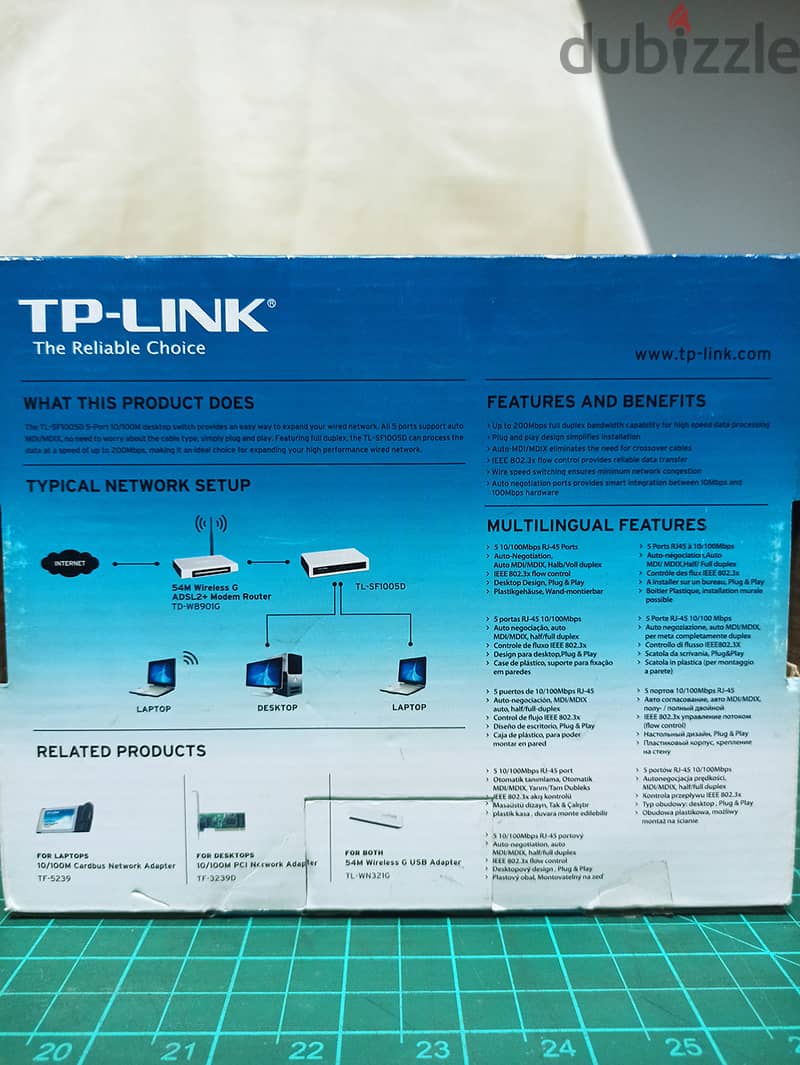 TP-LINK Desktop Switch 1