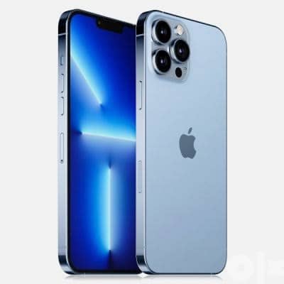 Iphone 13 pro max 256 GB sierra blue بطارية 99٪؜