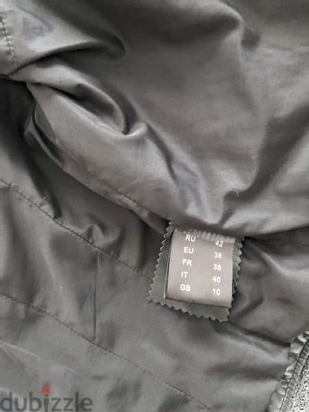 Black Leather Woman Jacket Size S 3