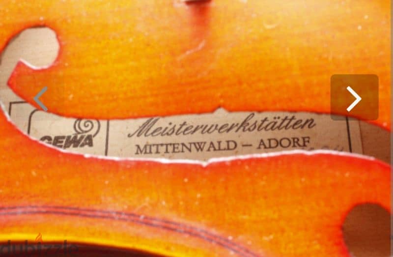 Violin GEWA Meisterwerkstätten Germany 6