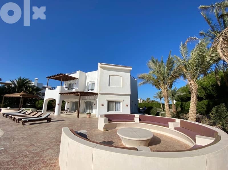 For Rent ! El gouna 5 bedrooms villa private s pool 3