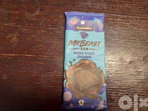 Mr Beast Quinoa Crunch Chocolate Bar