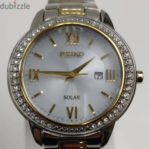 seiko solar ladies in perfec condition سيكو سولار نسائيه 1