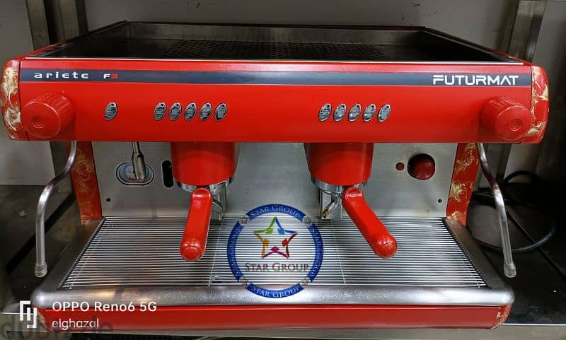 ماكينة قهوة اسبرسو 2 هاند و2 استيم 3