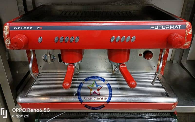 ماكينة قهوة اسبرسو 2 هاند و2 استيم 10