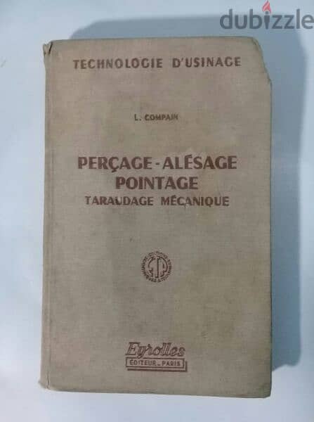 كتاب فرنساوي قديم سنة 1960 عن الثقب السعر 50 جنية 3