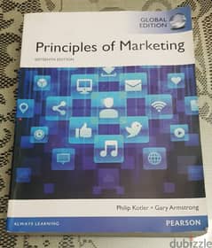 Principles of marketing 16th edition by Philip kotler