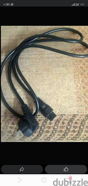 كابل باور شاحن اصلي لاب توب