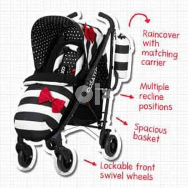 عربيه اطفال ايطالي ماركه كوساتو  Cosatto Stroller. 3