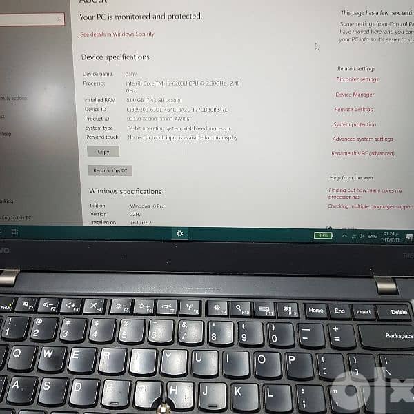 lenovo ThinkPad T460s 5