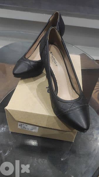 جزمة جلد اسود - Original black shoes 1