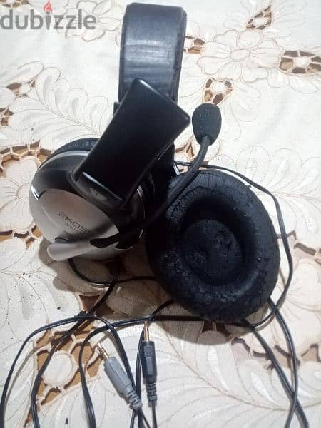 سماعة رأس بالمايك - Headset with mic 2