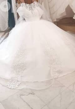 فستان زفاف تل للبيع 0