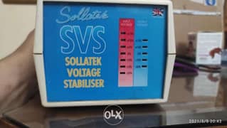 # استبليزر سولاتيك انجليزى الصنع # Sollatek SVS 04-22 4Amp 1000VA