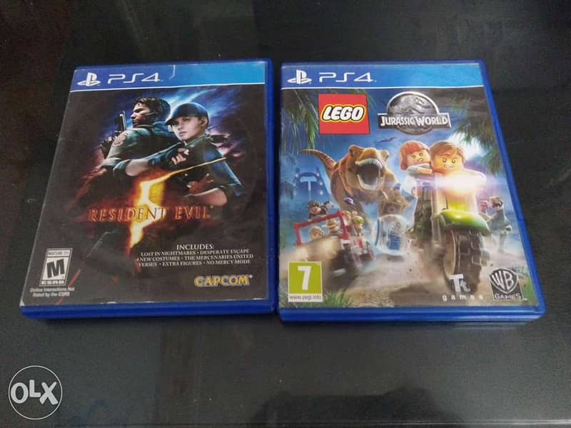 (lego jurassic world) (resident evil 5) 1