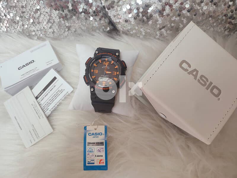 Casio solar power 3