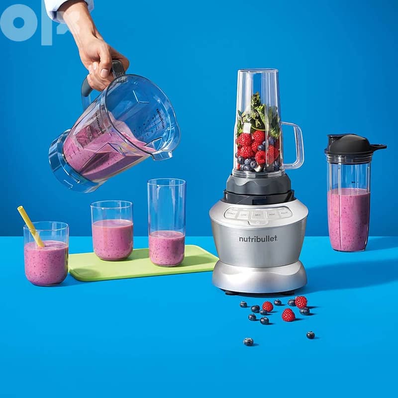 خلاط نيوتريبولت ,Nutribullet 1.8 Litres 1200W Blender Mixer,11 Piece 1