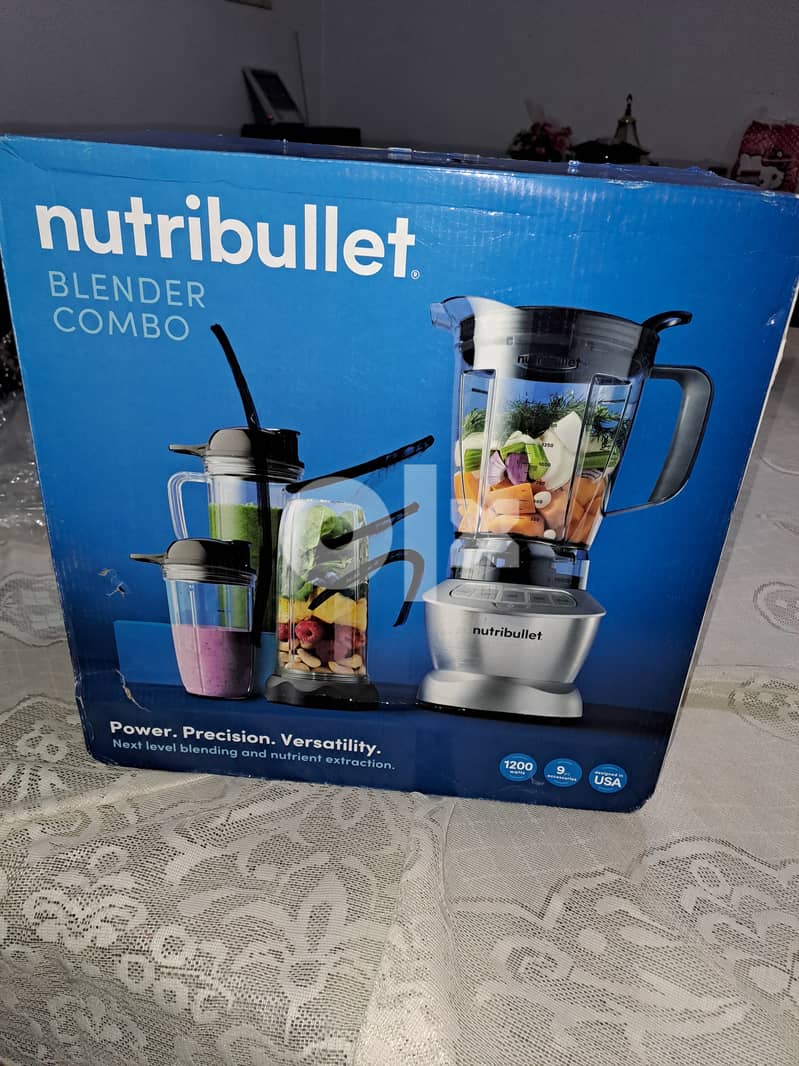 خلاط نيوتريبولت ,Nutribullet 1.8 Litres 1200W Blender Mixer,11 Piece 9