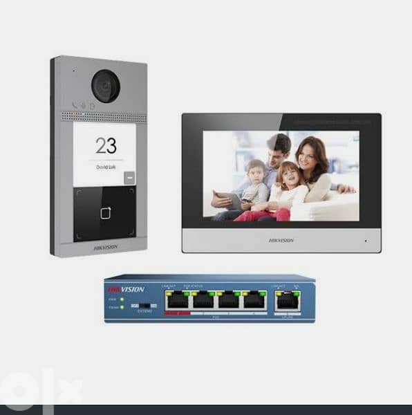 ip intercom hik vision wifi screen 0