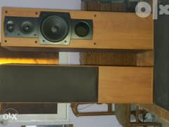 Two JAMO speakers made in Denmark. 0