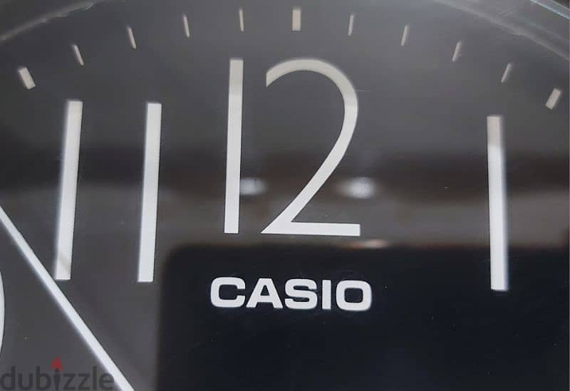 ساعة حائط ساعه حائط كاسيو CASIO CLOCK جديدة 0