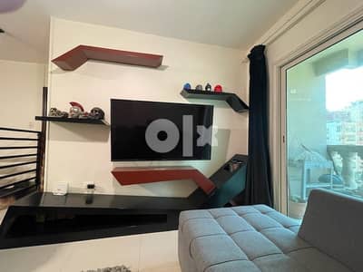 Tv Unit + 3 Shelves وحدة تلفاز مودرن