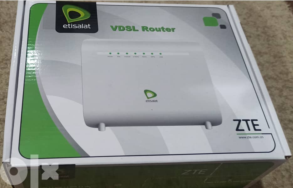 راوتر اتصالات فائق السرعة | Etisalat Router super vectoring | H188A 0