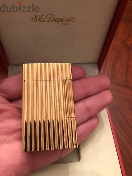 St. Dupont Gold Ligne 2 Lighter 2