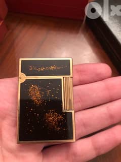 St. Dupont Vintage Gold Dust Ligne 2 Lighter 0