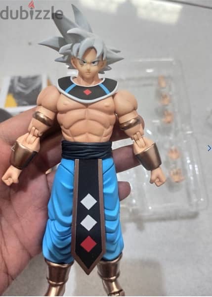 Bandai SH Figuarts Dragon Ball Custom Goku God Figure 2