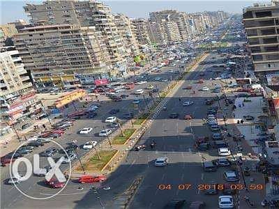شقة للايجار بشارع عباس العقاد الرئيسي ١٨٦ متر تصلح لنشاط تجاري اداري