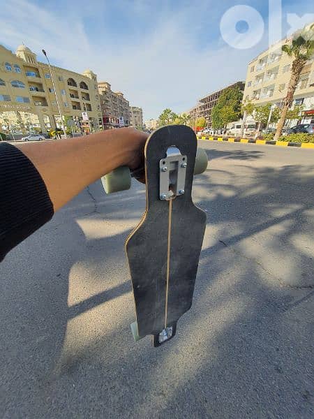 Longboard 100 drop - floral |  سكيت بورد 100 دروب + توصيل مجاني 2