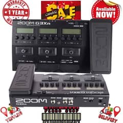 Zoom G3Xn Guitar Multi-Effects Processor with Expression Pedal 0