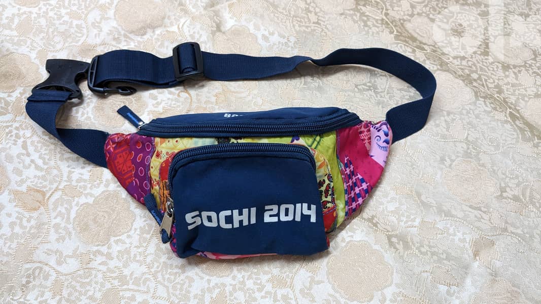 Waist bag Winter Olympics Sochi 2014 حقيبة الخصر دورة الالعاب الاولمبي 1