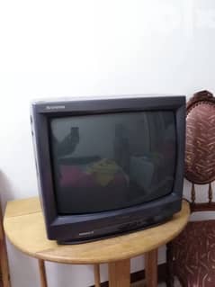 تلفزيون توشيبا ٢١ بوصه مستعمل حالة ممتازة البيع للجاديد فقط!!! 0