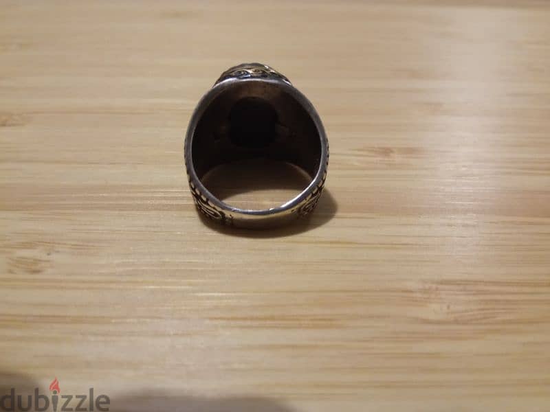 925 silver ring used خاتم فضة عيار ٩٢٥ مستعمل 3