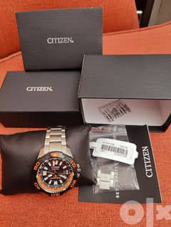 citizen GMT eco drive Diver watch Men s Clothing