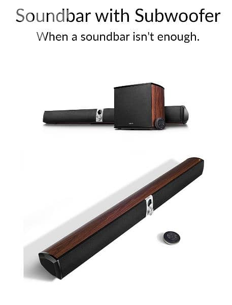 Edifier S70DB soundbar with subwoofer 1