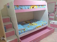 غرفة نوم اطفال خشب دمياطي لقطه⁷ تم التخفيض لدواعى السفر 0