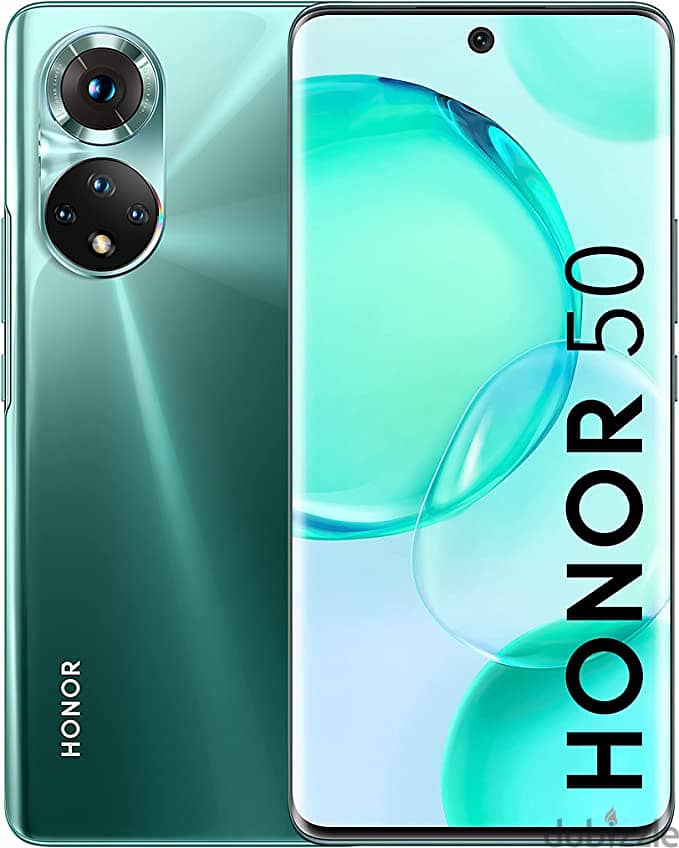 Honor 50 5G VLOG Phone, 128GB ROM, 6GB RAM, Emerald Green 0
