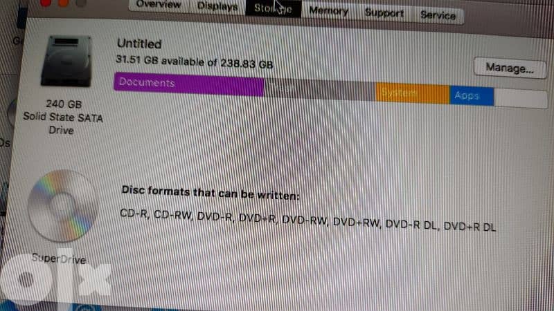 Apple MacBook pro late 2011 11