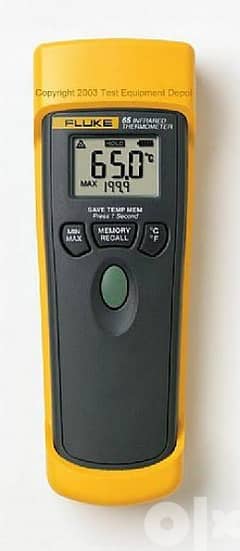 fluke 65 thermometer infrared laser جهاز لقياس درجات الحراره عن بعد 0
