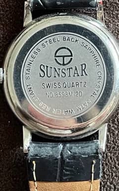 ساعة صن ستار Swiss quartz مشتراه من السعودية