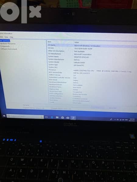 laptop Dell latitude E6400 ,( 8g , 750 hdd , cd , T 9900 processor ) 7